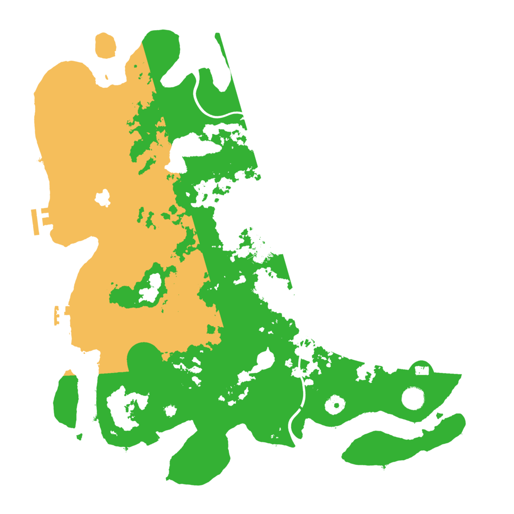 Biome Rust Map: Procedural Map, Size: 4000, Seed: 650397629