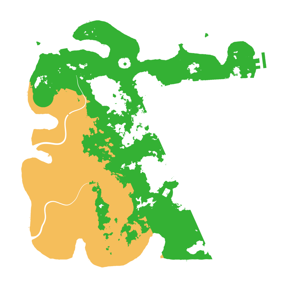 Biome Rust Map: Procedural Map, Size: 3750, Seed: 687970041