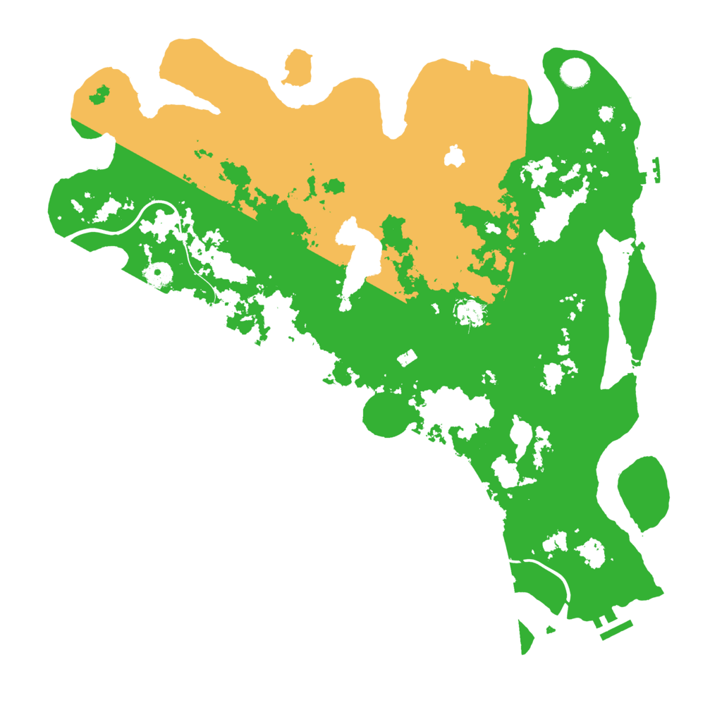 Biome Rust Map: Procedural Map, Size: 4250, Seed: 862539305
