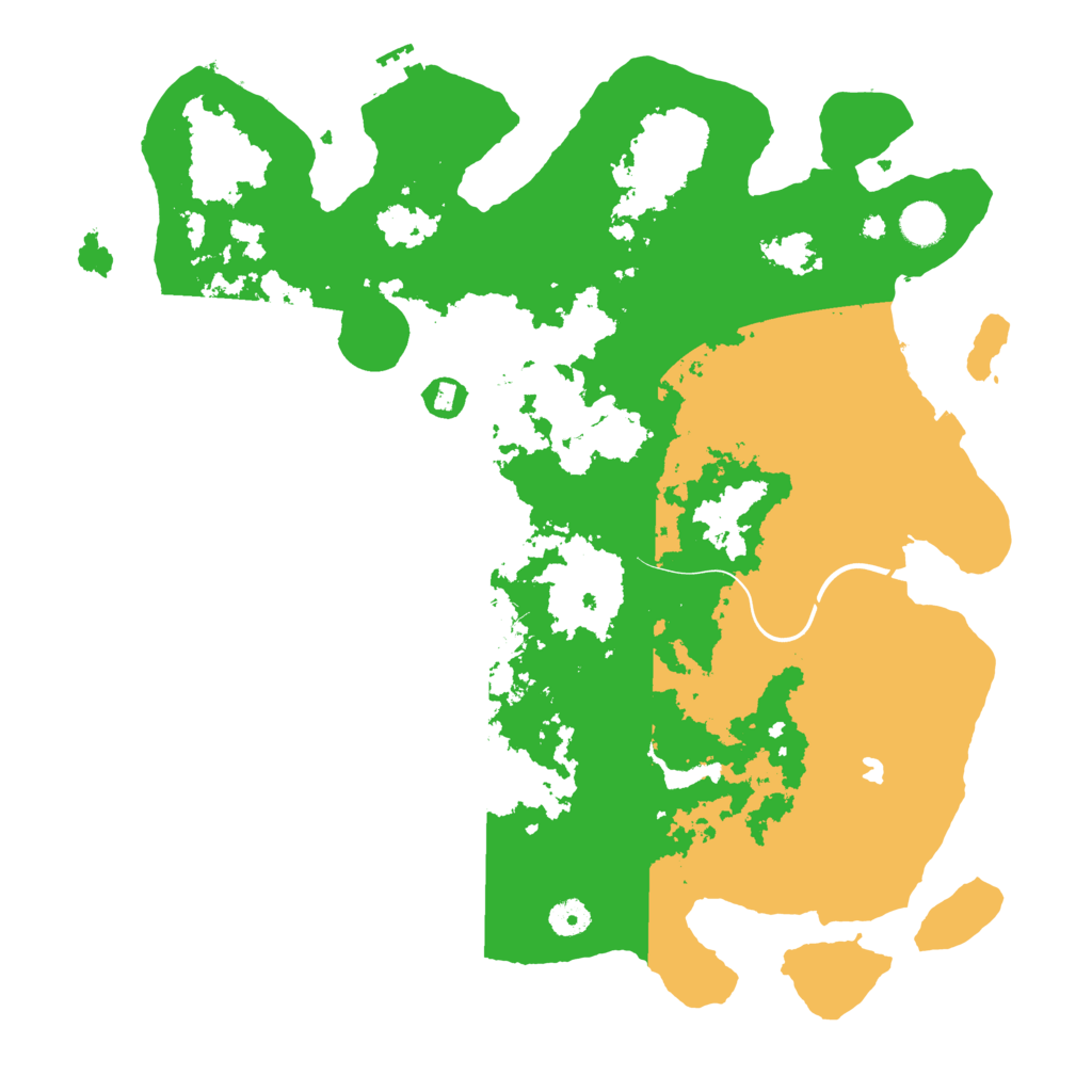 Biome Rust Map: Procedural Map, Size: 4250, Seed: 1383617239