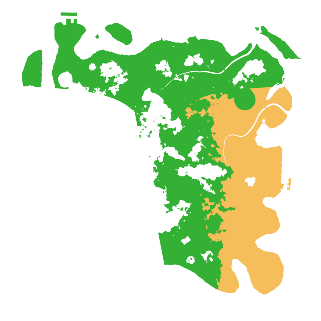 Biome Rust Map: Procedural Map, Size: 4000, Seed: 1839753572