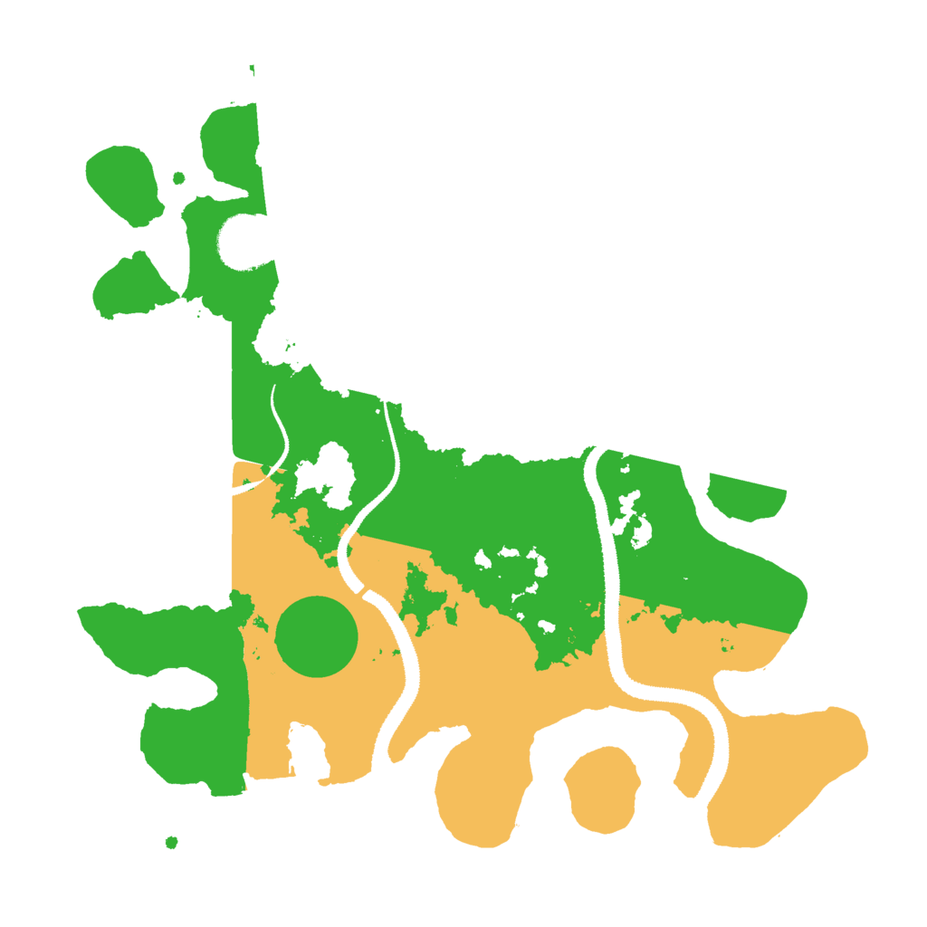 Biome Rust Map: Procedural Map, Size: 3000, Seed: 922019764