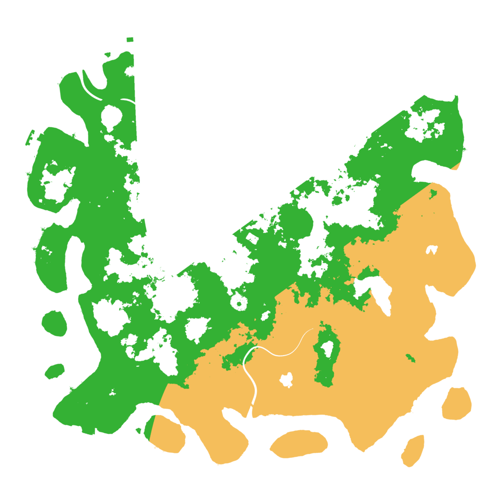 Biome Rust Map: Procedural Map, Size: 4500, Seed: 25977987