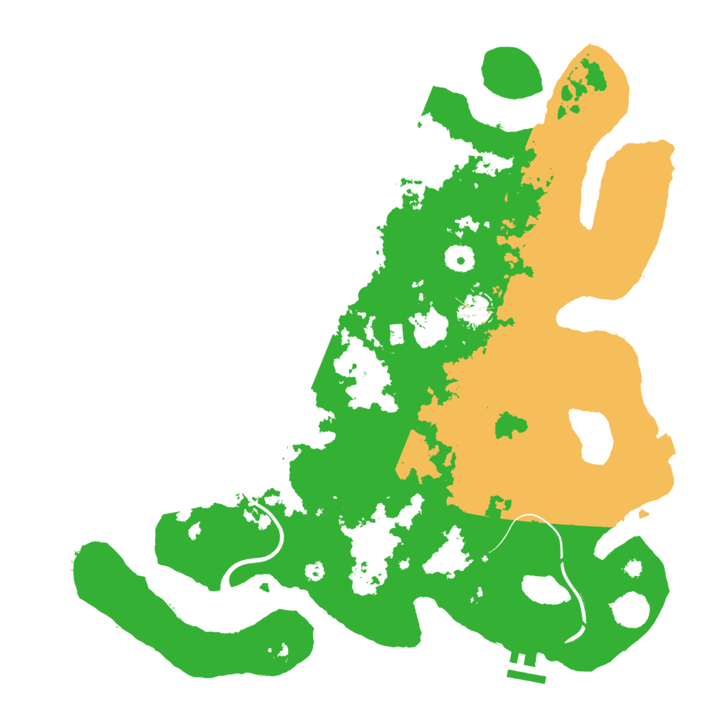 Biome Rust Map: Procedural Map, Size: 3750, Seed: 1727257052