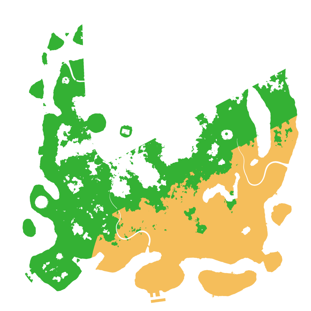 Biome Rust Map: Procedural Map, Size: 4300, Seed: 269906