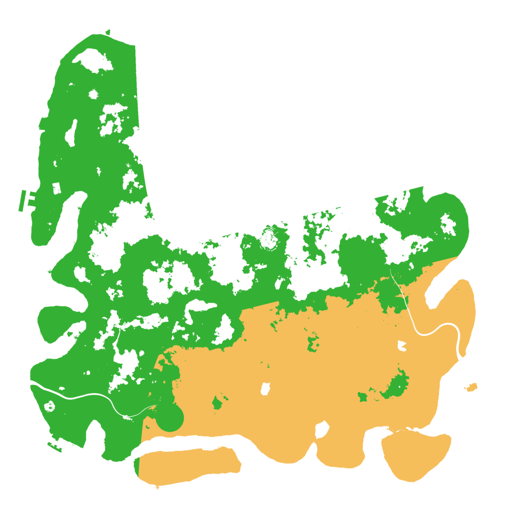 Biome Rust Map: Procedural Map, Size: 4800, Seed: 818123298
