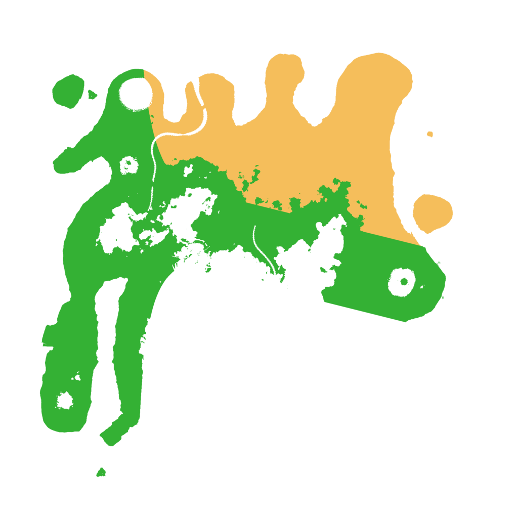 Biome Rust Map: Procedural Map, Size: 2800, Seed: 476217911