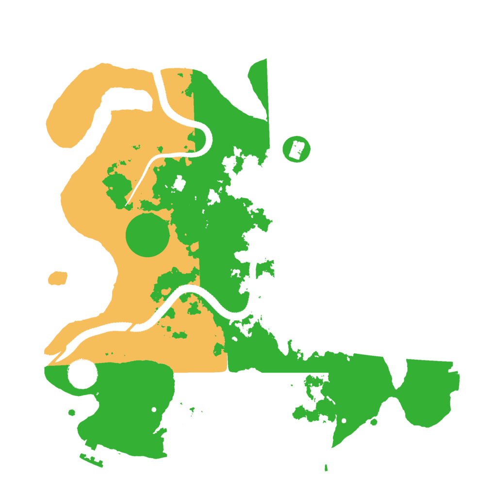 Biome Rust Map: Procedural Map, Size: 3000, Seed: 274247735