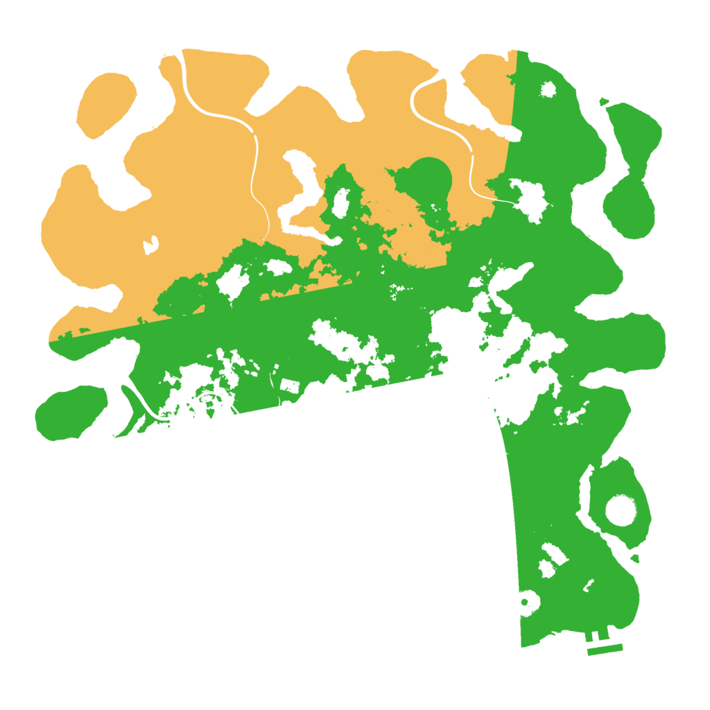 Biome Rust Map: Procedural Map, Size: 4050, Seed: 1782900937