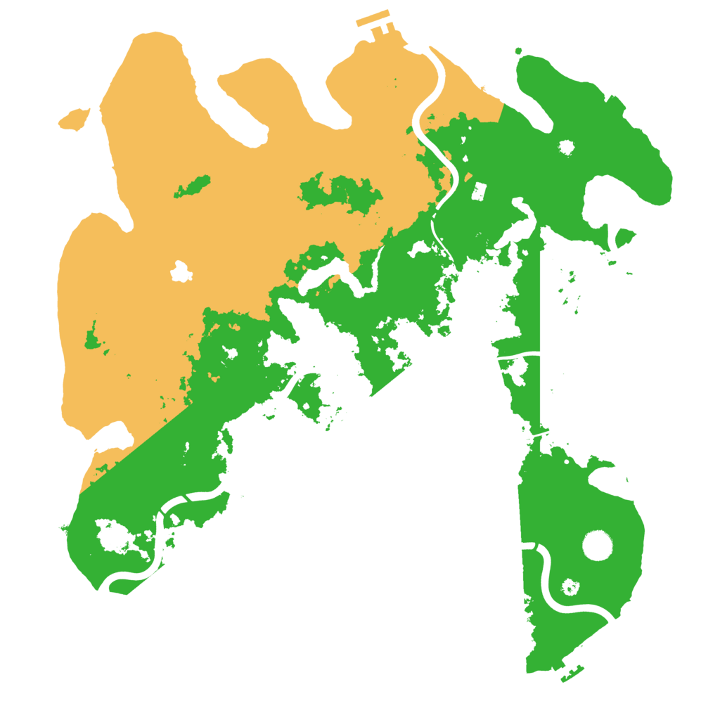 Biome Rust Map: Procedural Map, Size: 4250, Seed: 171907387