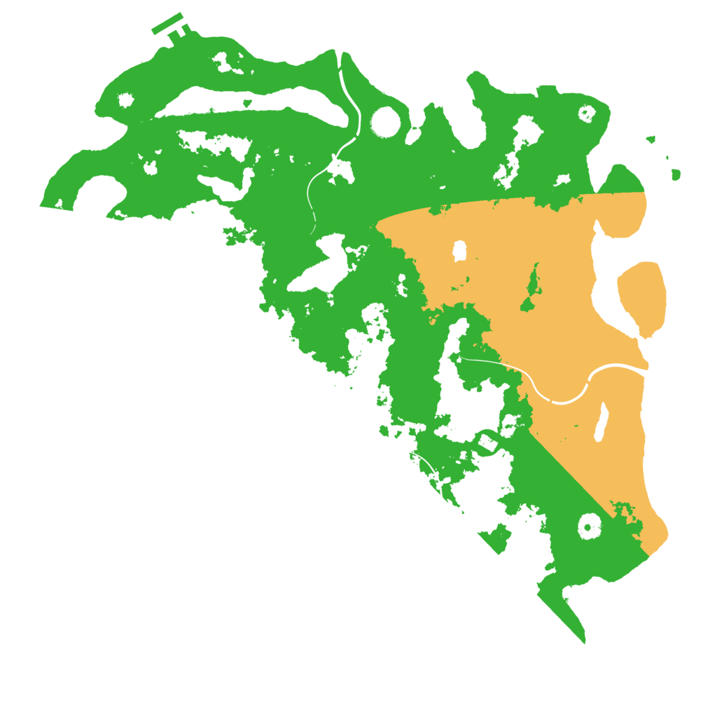 Biome Rust Map: Procedural Map, Size: 4250, Seed: 1392167717