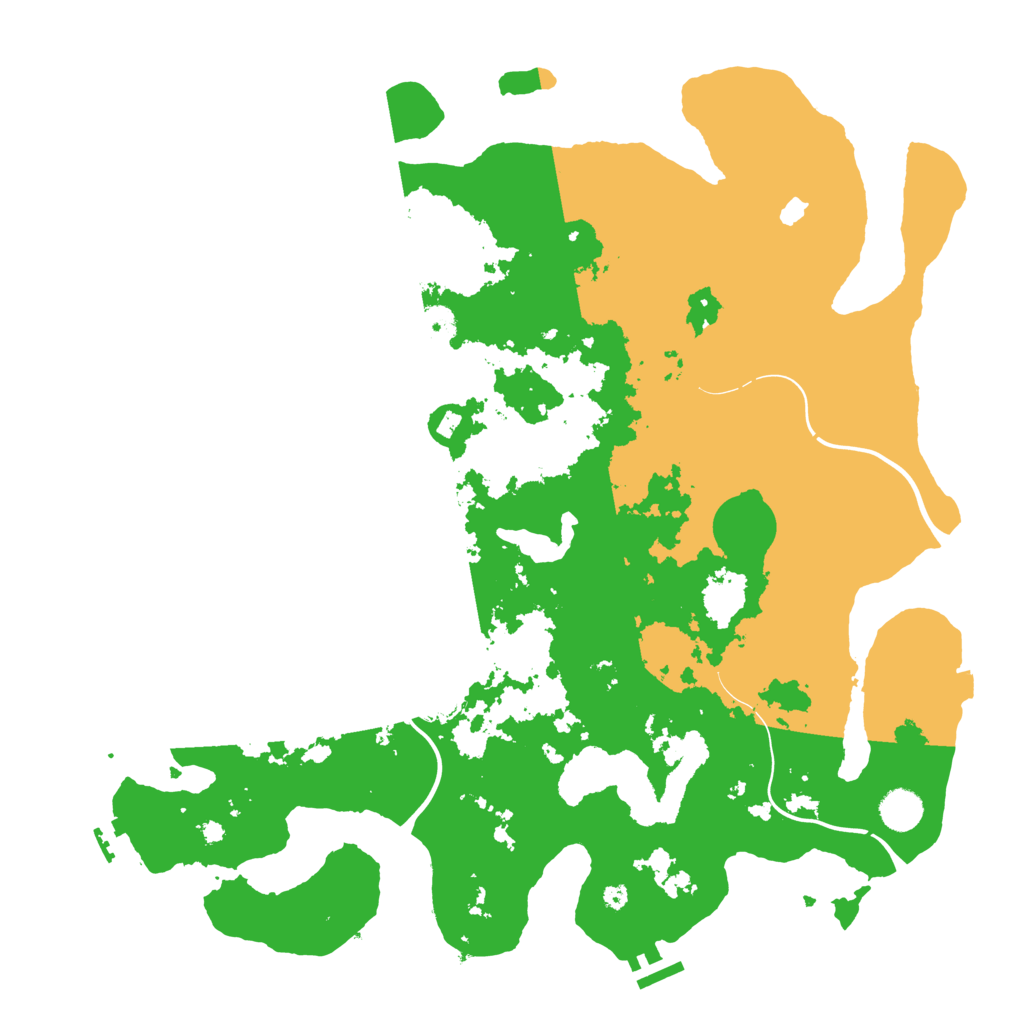 Biome Rust Map: Procedural Map, Size: 4250, Seed: 1913244420