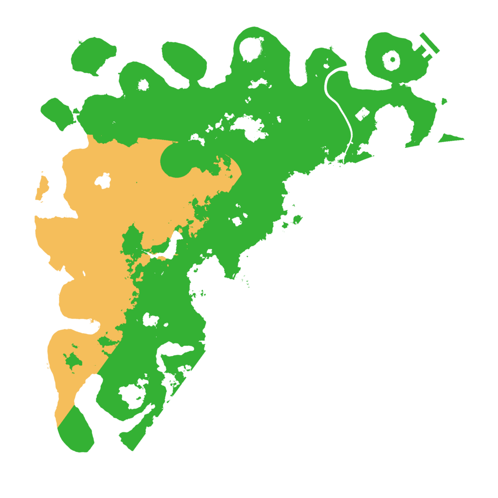 Biome Rust Map: Procedural Map, Size: 4000, Seed: 1521962226