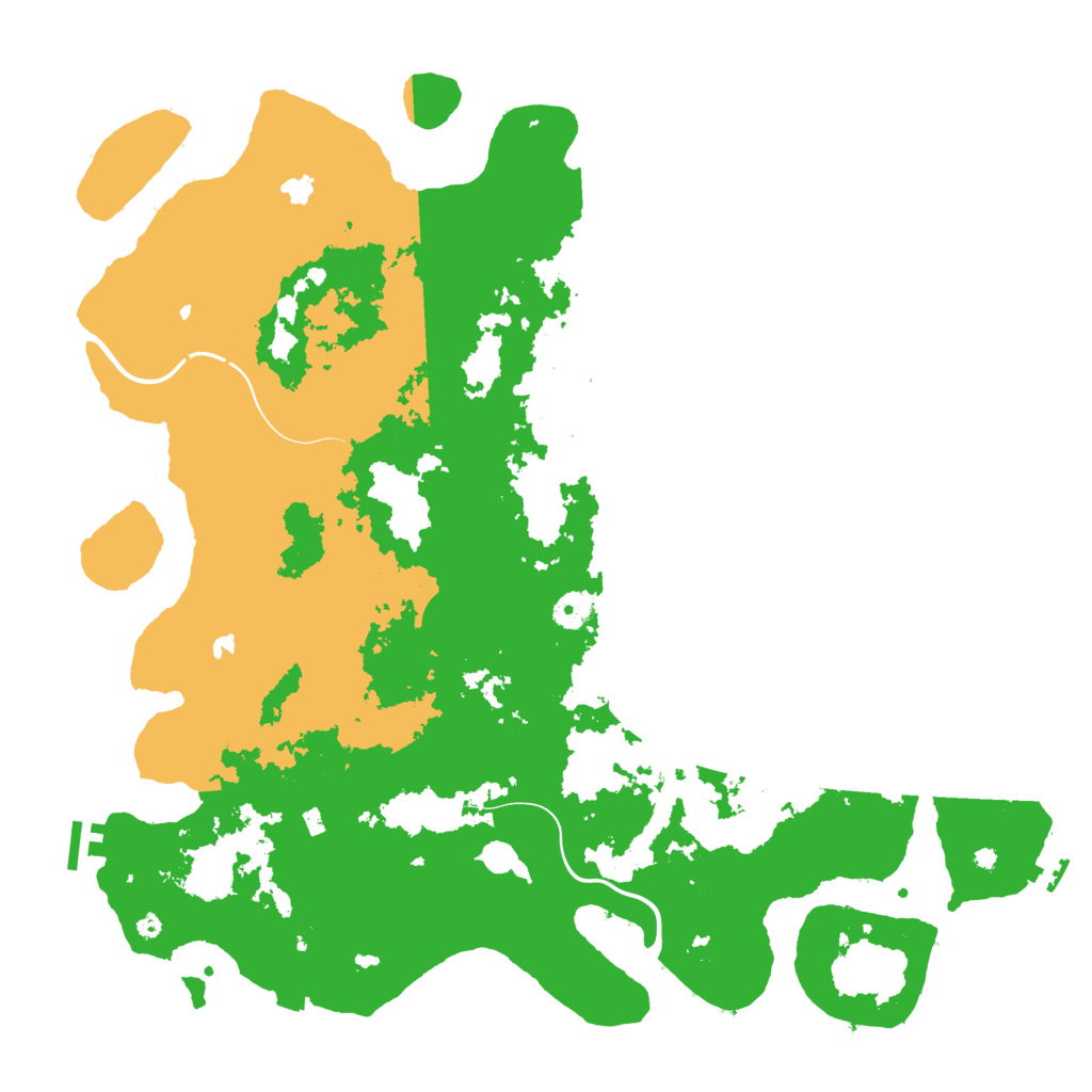 Biome Rust Map: Procedural Map, Size: 4500, Seed: 1802925665