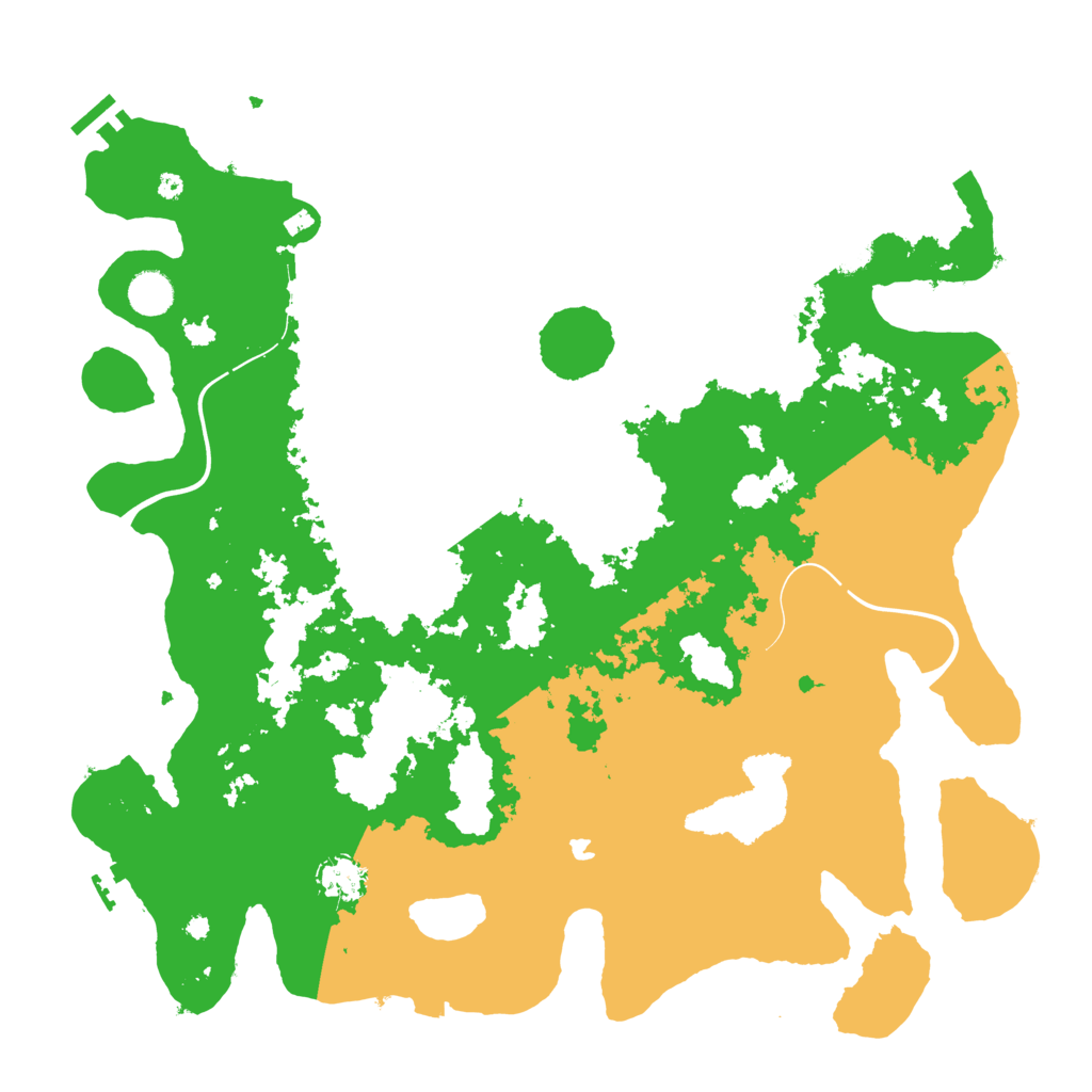 Biome Rust Map: Procedural Map, Size: 4250, Seed: 472042632