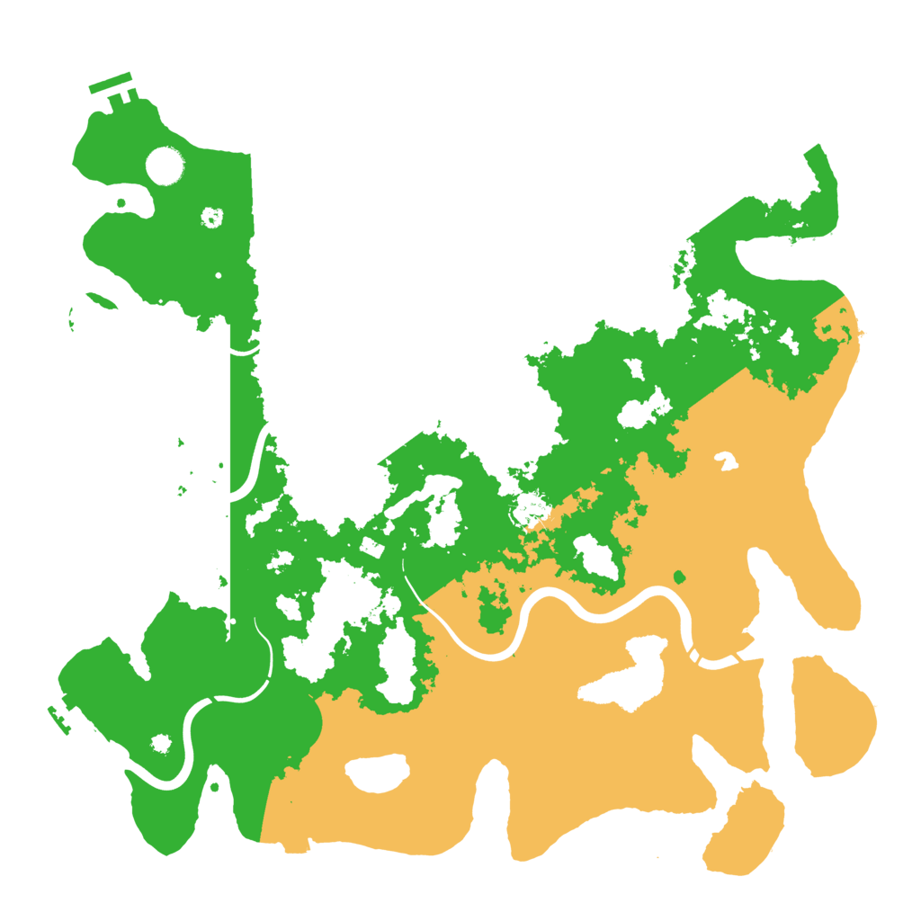 Biome Rust Map: Procedural Map, Size: 4250, Seed: 472042632