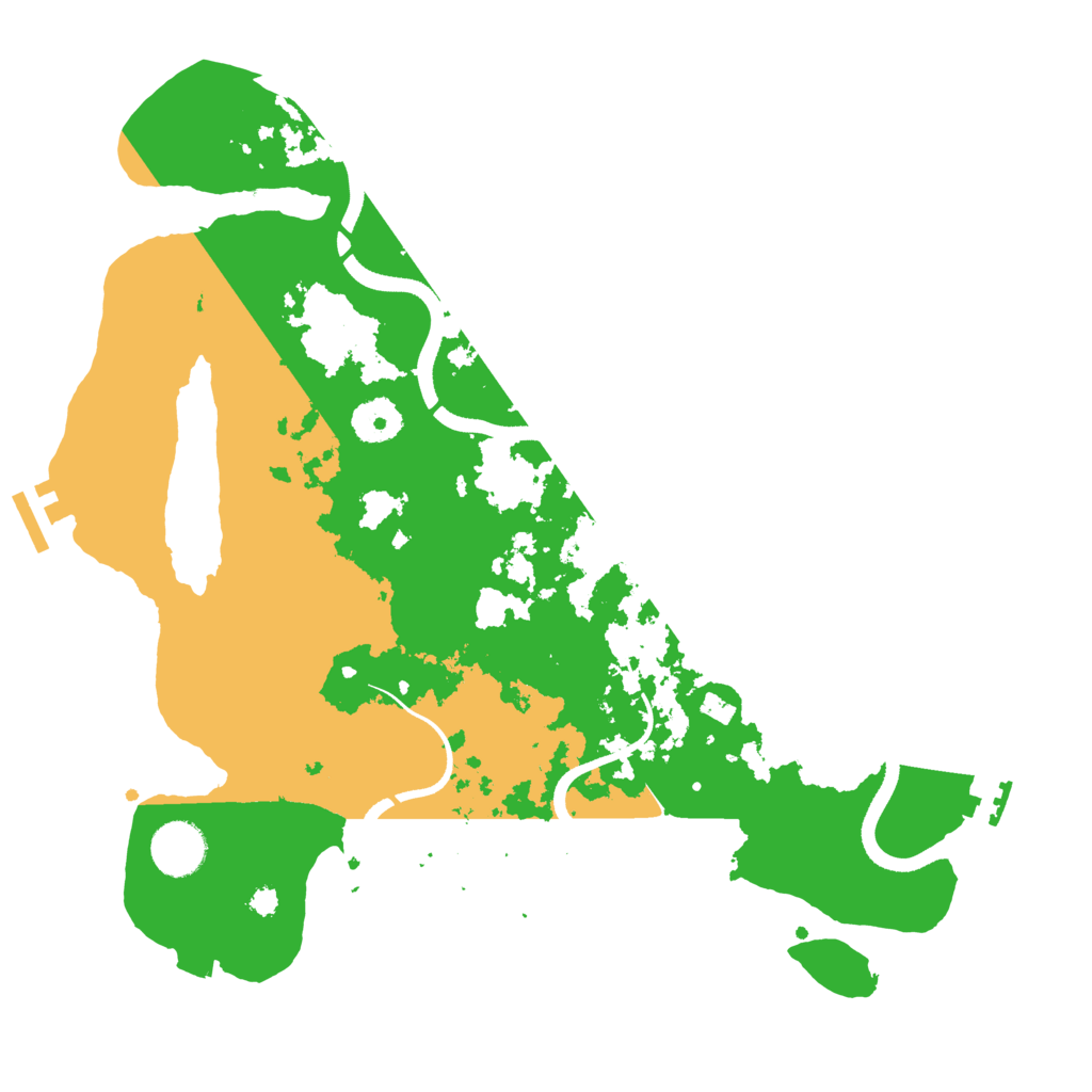 Biome Rust Map: Procedural Map, Size: 3500, Seed: 1316321632