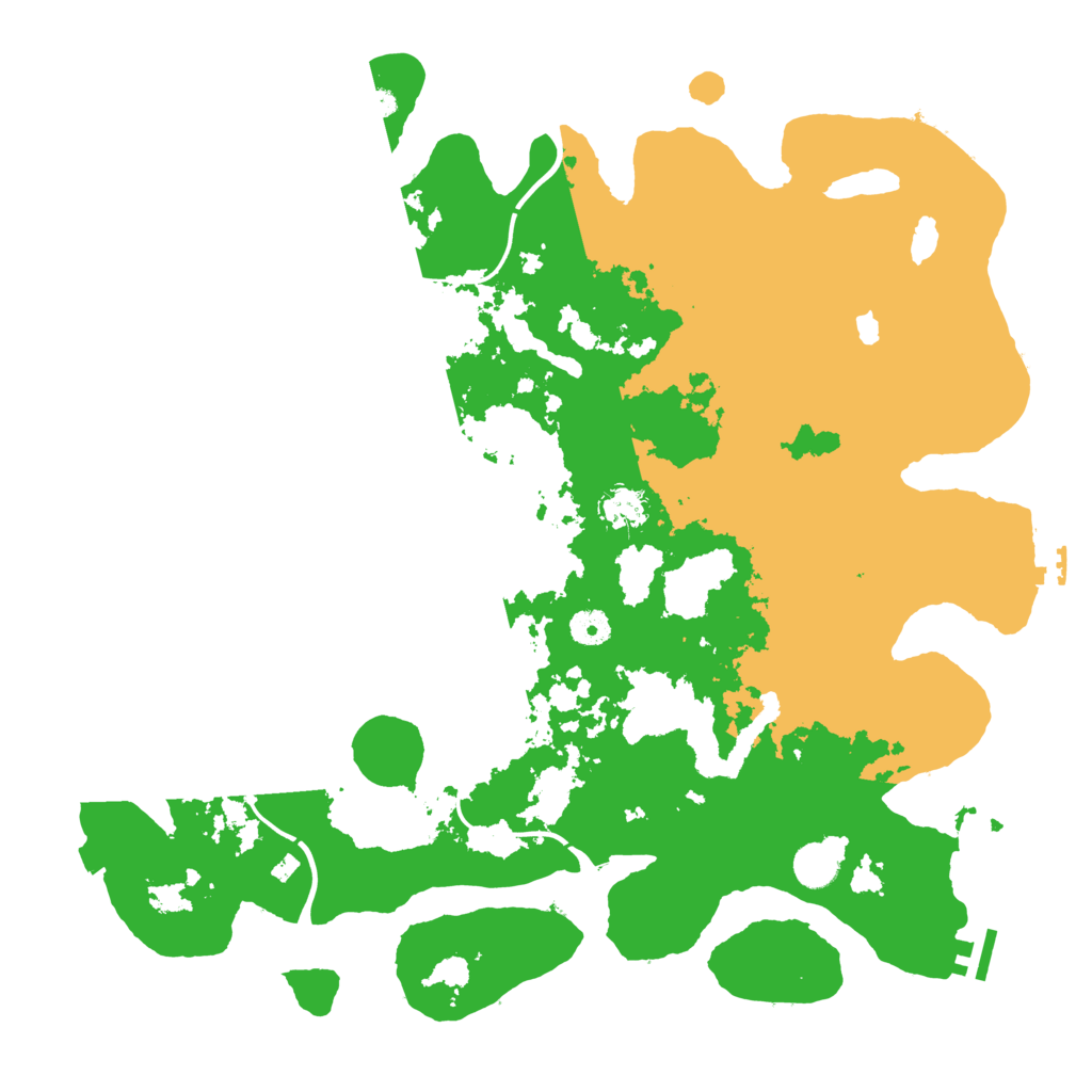 Biome Rust Map: Procedural Map, Size: 4250, Seed: 403288110