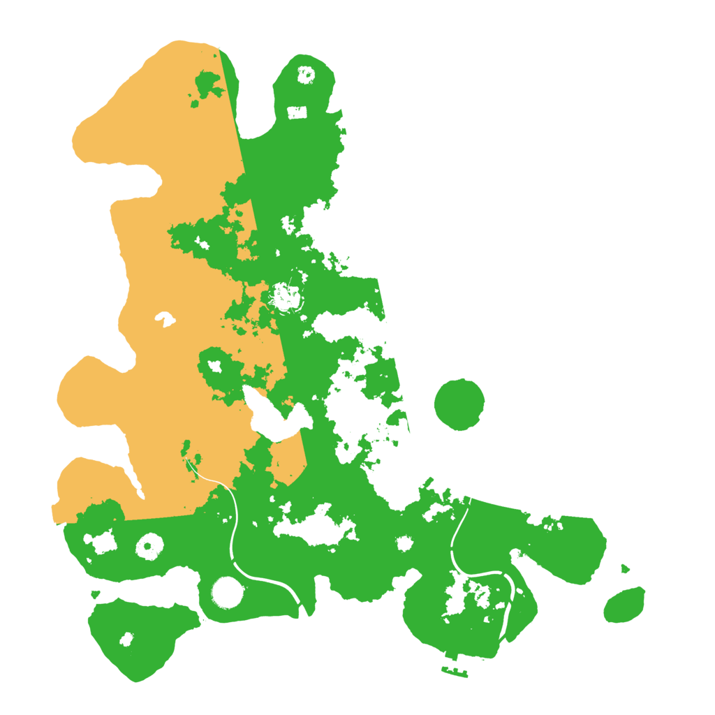 Biome Rust Map: Procedural Map, Size: 4000, Seed: 1954221991