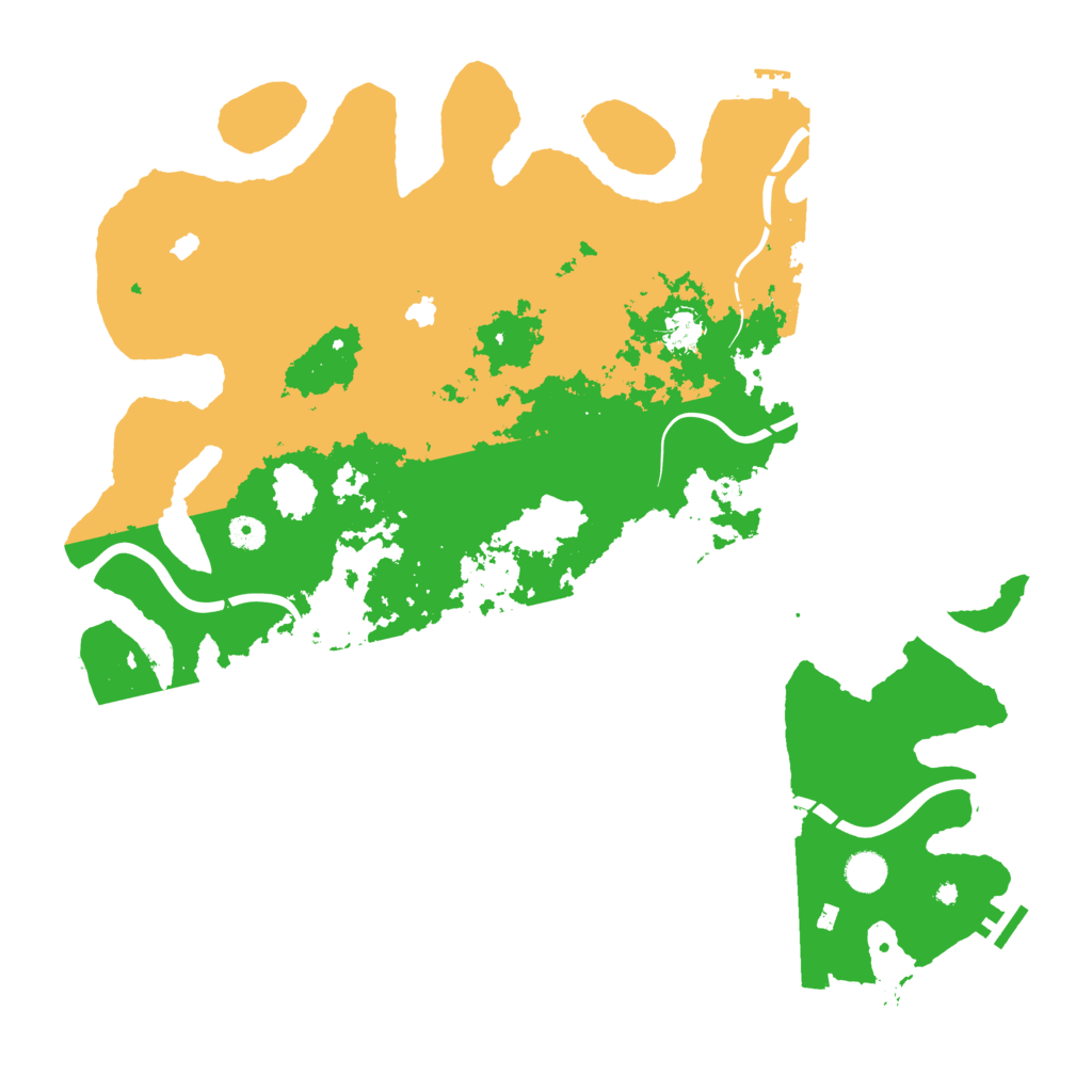 Biome Rust Map: Procedural Map, Size: 4600, Seed: 85312905