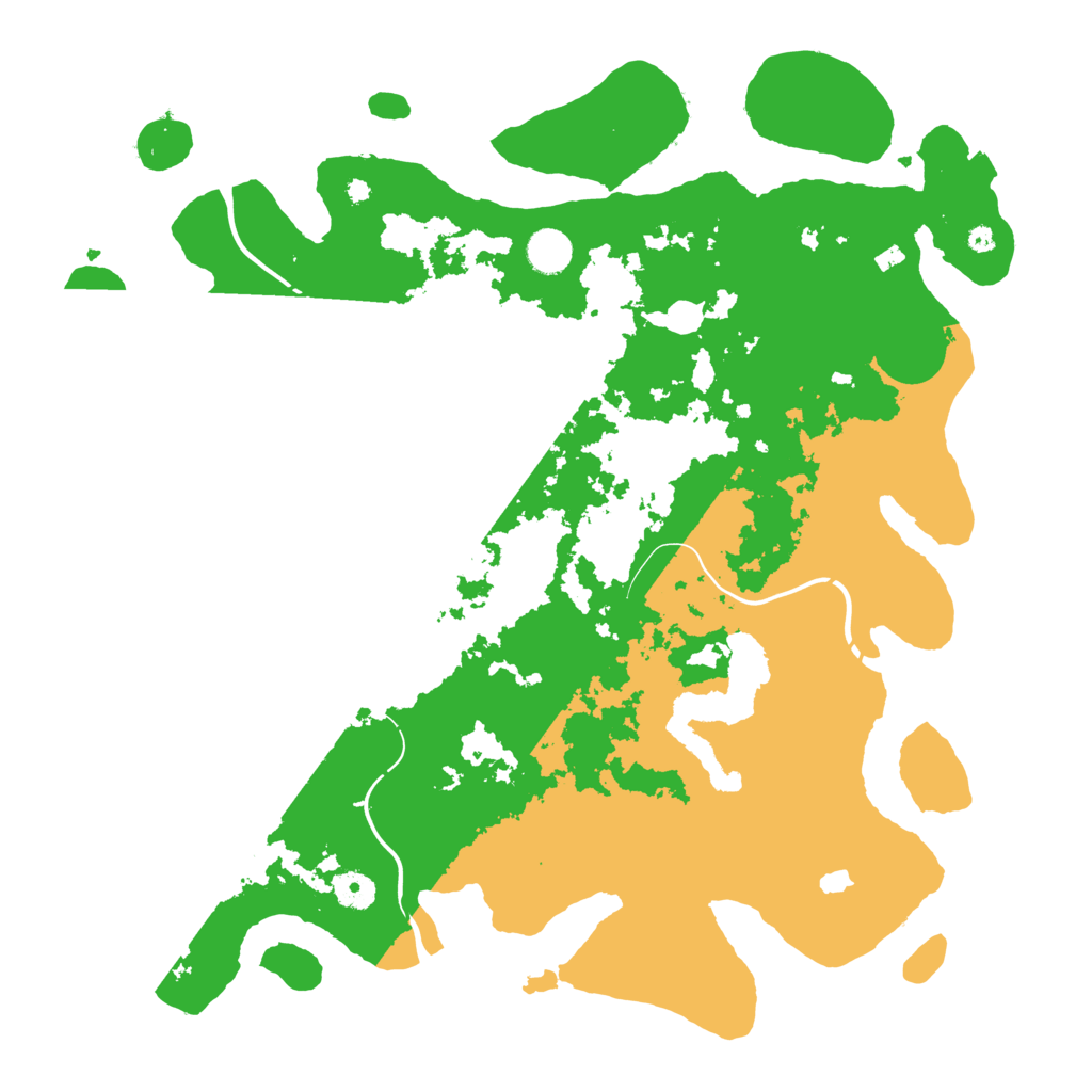 Biome Rust Map: Procedural Map, Size: 4250, Seed: 1361354649