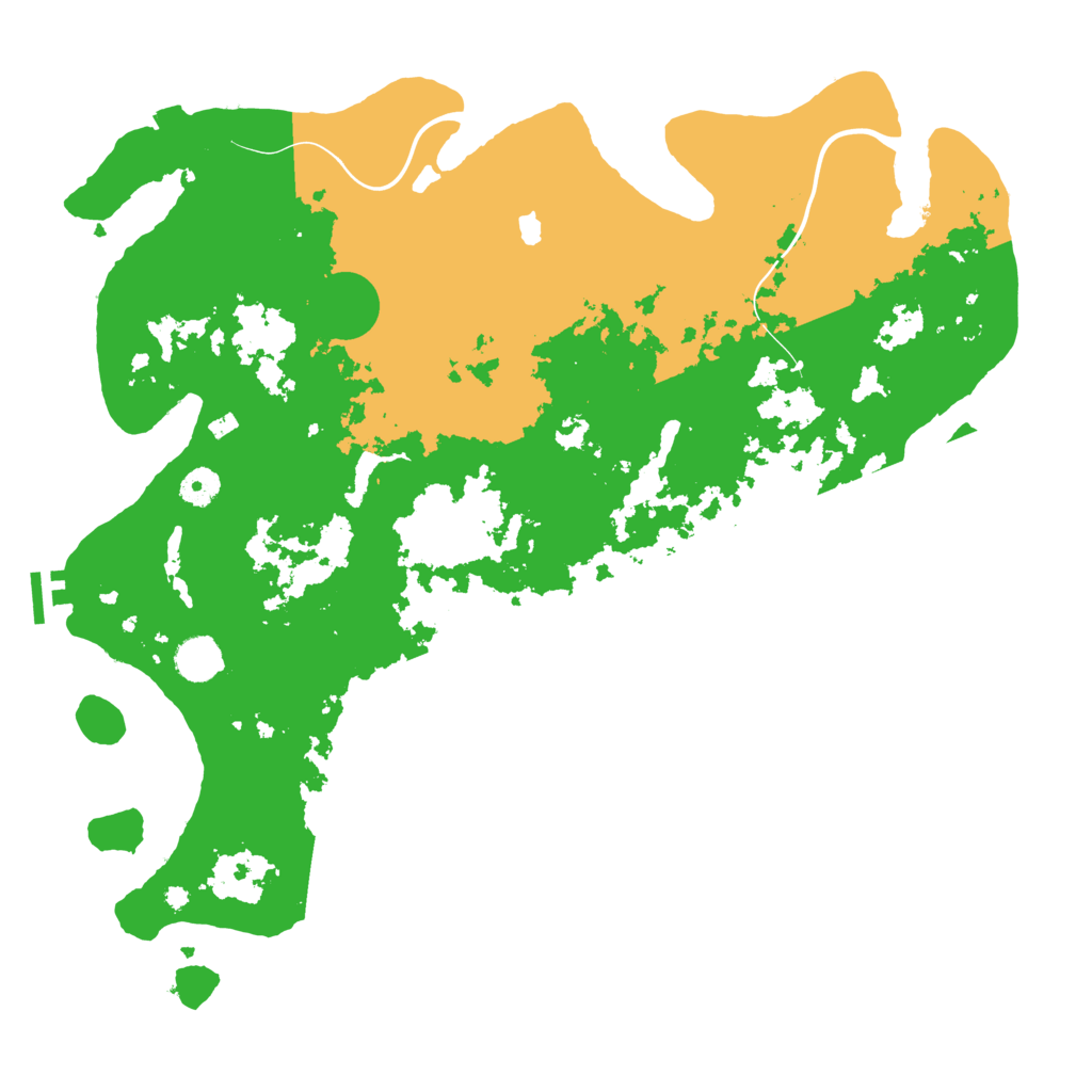 Biome Rust Map: Procedural Map, Size: 4250, Seed: 873415443