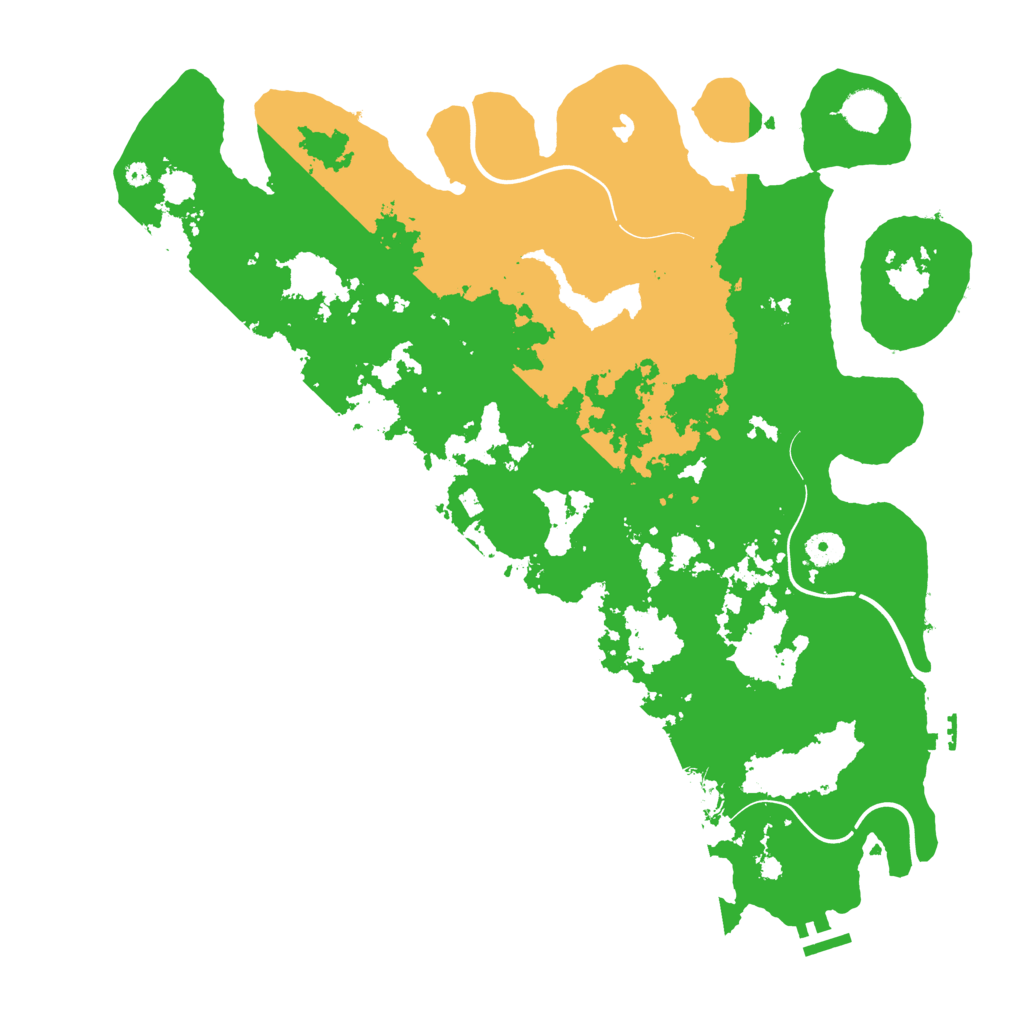 Biome Rust Map: Procedural Map, Size: 4250, Seed: 165450610