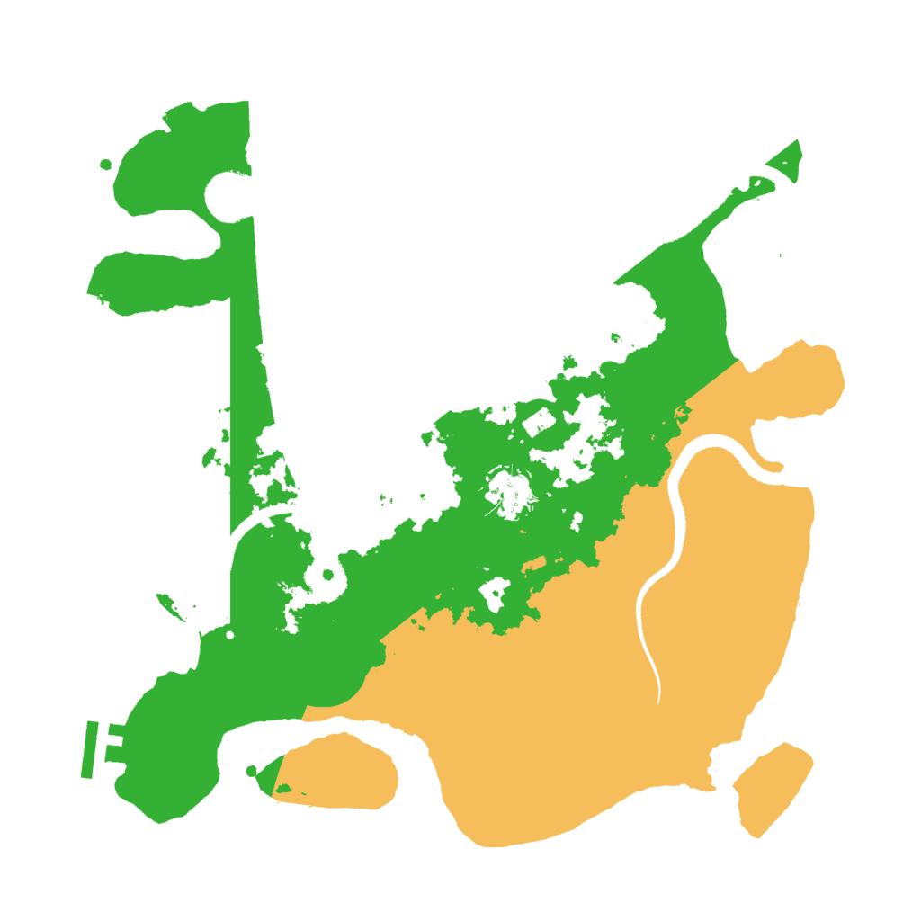 Biome Rust Map: Procedural Map, Size: 3250, Seed: 1248485422