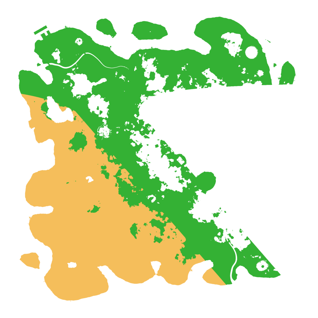 Biome Rust Map: Procedural Map, Size: 4500, Seed: 2061316403