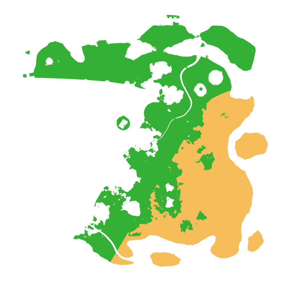 Biome Rust Map: Procedural Map, Size: 3500, Seed: 1715188747