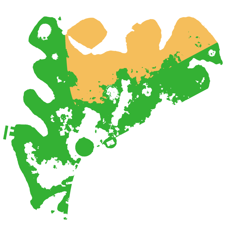 Biome Rust Map: Procedural Map, Size: 3500, Seed: 1373408737