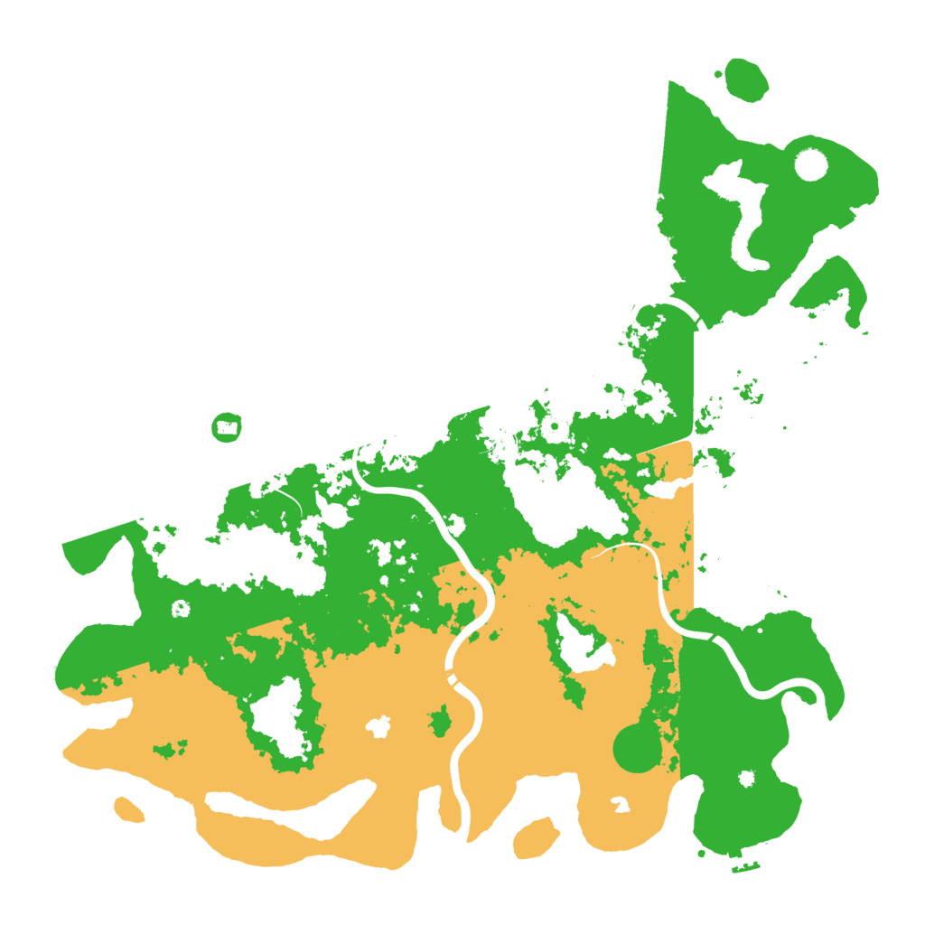 Biome Rust Map: Procedural Map, Size: 5000, Seed: 512244212