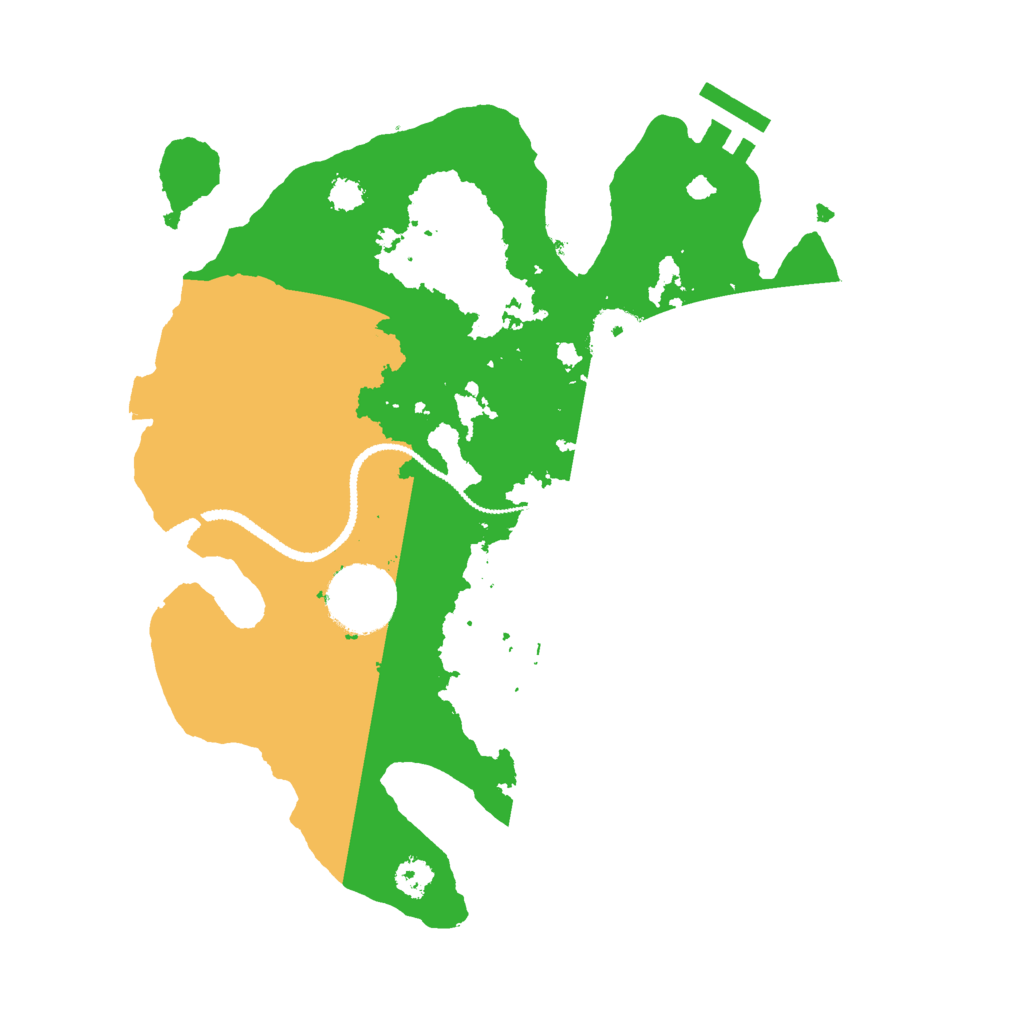 Biome Rust Map: Procedural Map, Size: 2750, Seed: 45484
