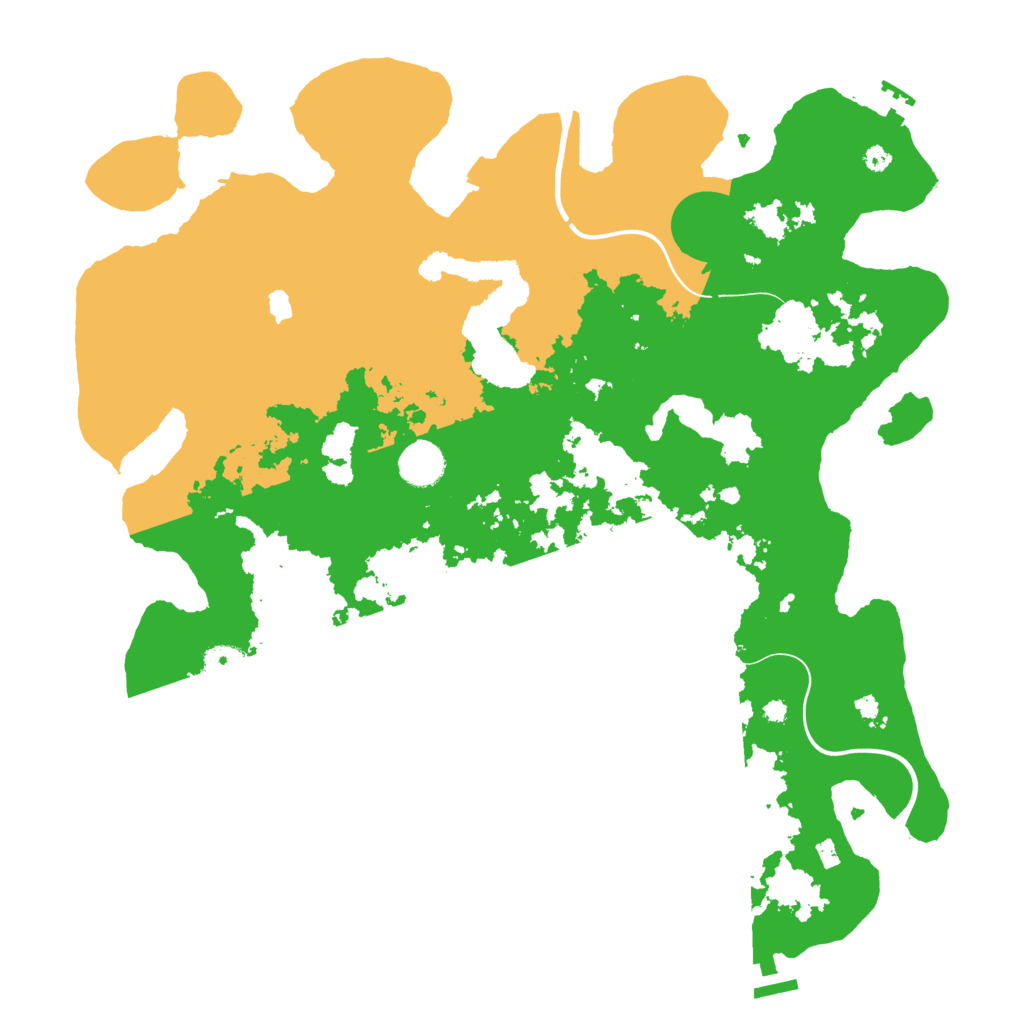 Biome Rust Map: Procedural Map, Size: 4000, Seed: 7559