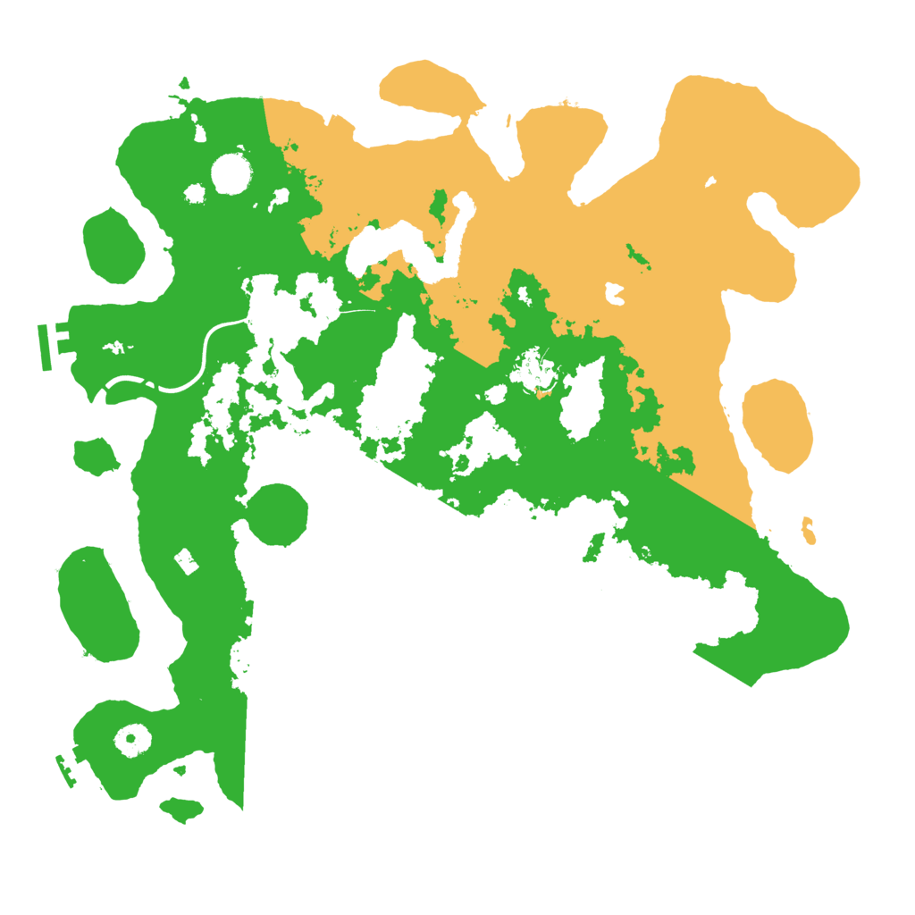 Biome Rust Map: Procedural Map, Size: 4000, Seed: 1549812316