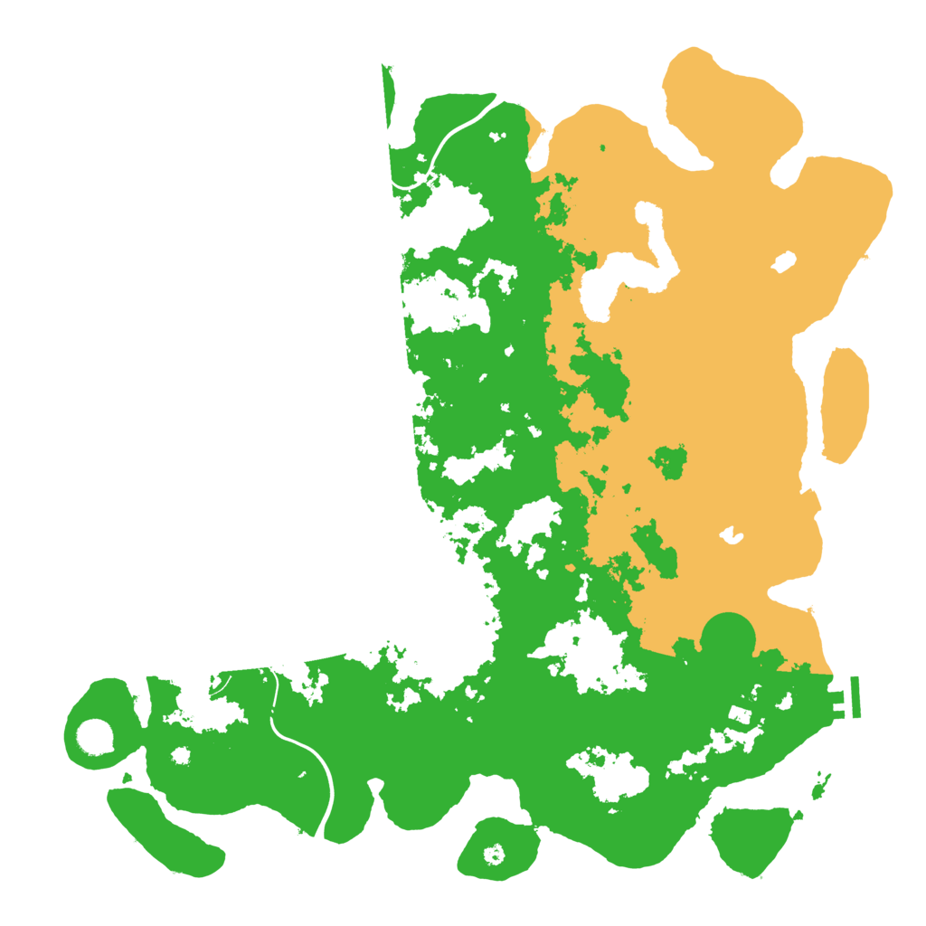 Biome Rust Map: Procedural Map, Size: 4500, Seed: 1775968890
