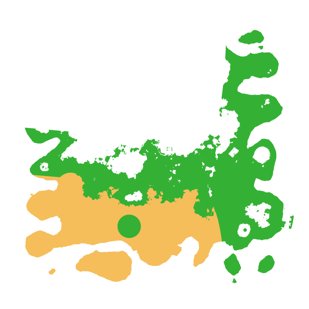 Biome Rust Map: Procedural Map, Size: 3500, Seed: 47021