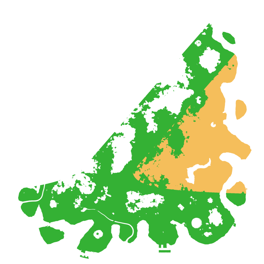 Biome Rust Map: Procedural Map, Size: 4500, Seed: 1197692271