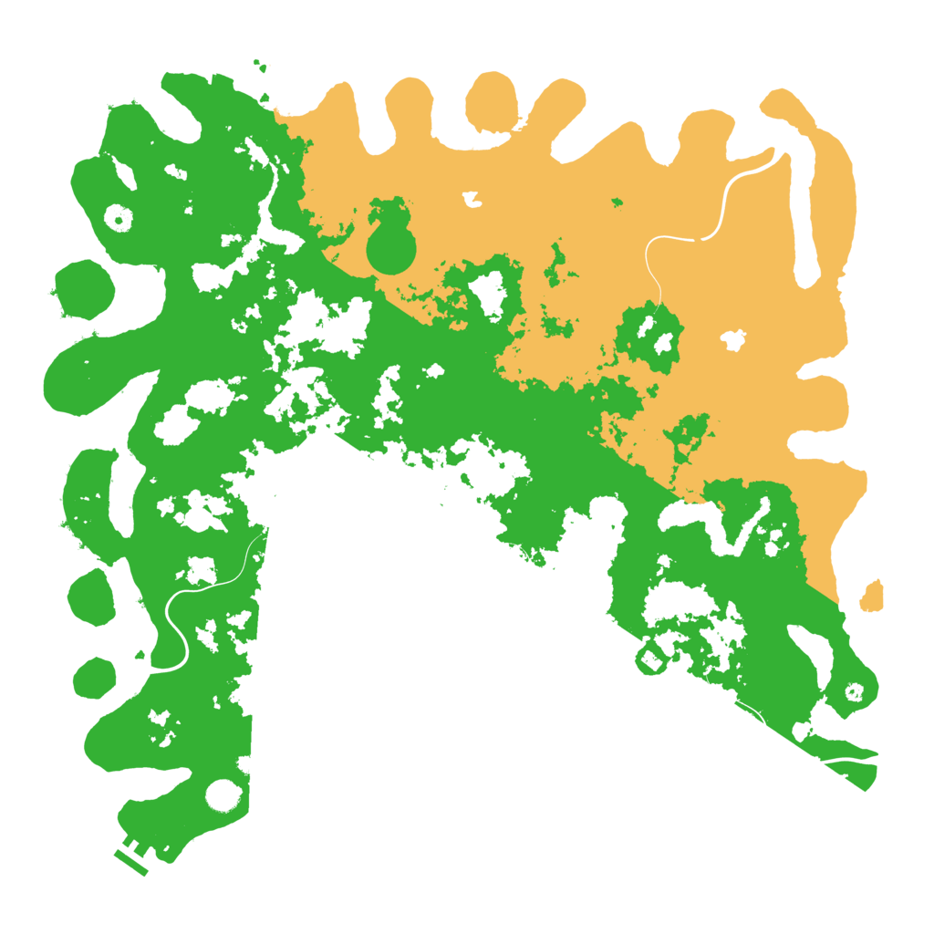 Biome Rust Map: Procedural Map, Size: 5000, Seed: 890