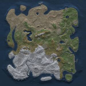 Thumbnail Rust Map: Procedural Map, Size: 4250, Seed: 924757, 15 Monuments