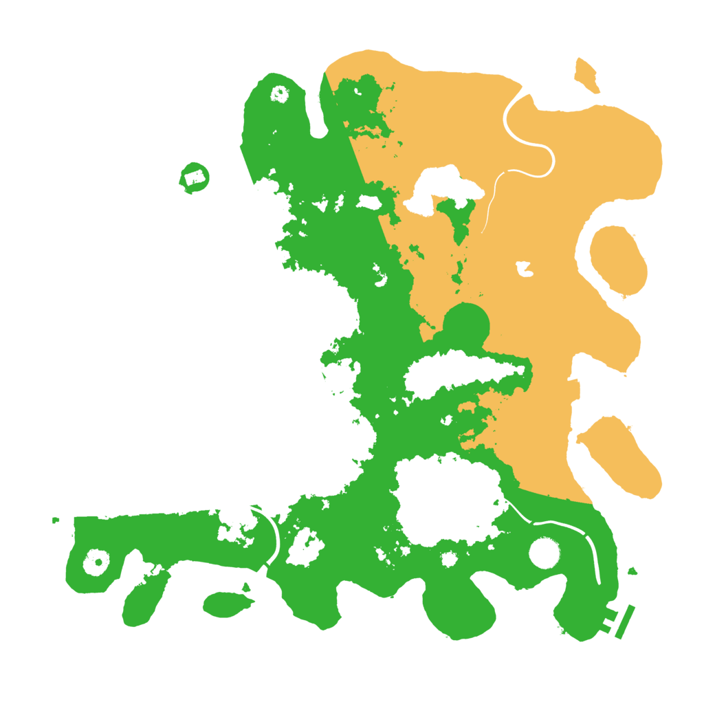 Biome Rust Map: Procedural Map, Size: 4007, Seed: 481980