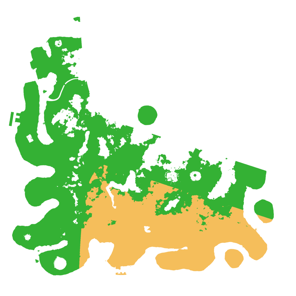 Biome Rust Map: Procedural Map, Size: 4250, Seed: 1136698166