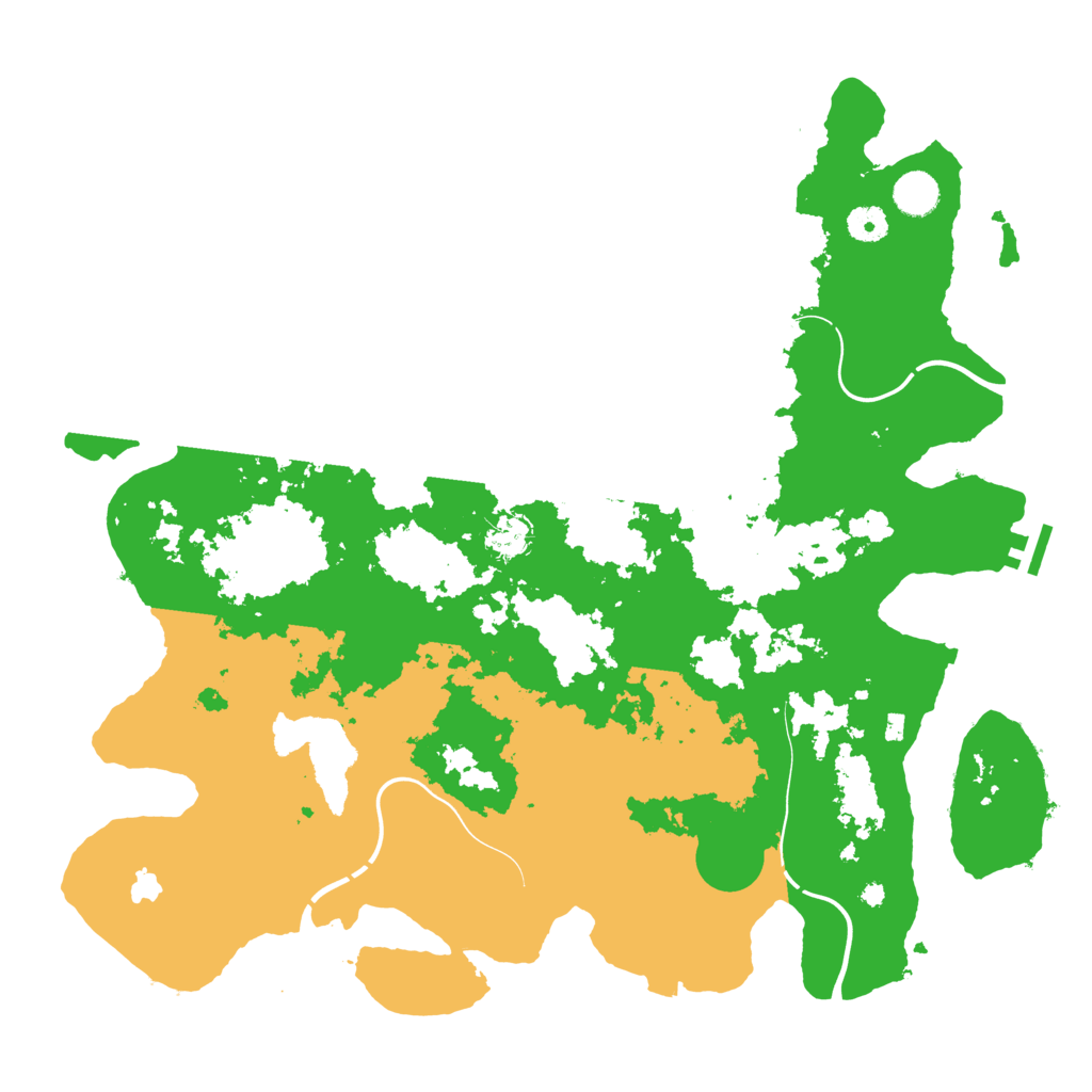 Biome Rust Map: Procedural Map, Size: 4250, Seed: 1653214