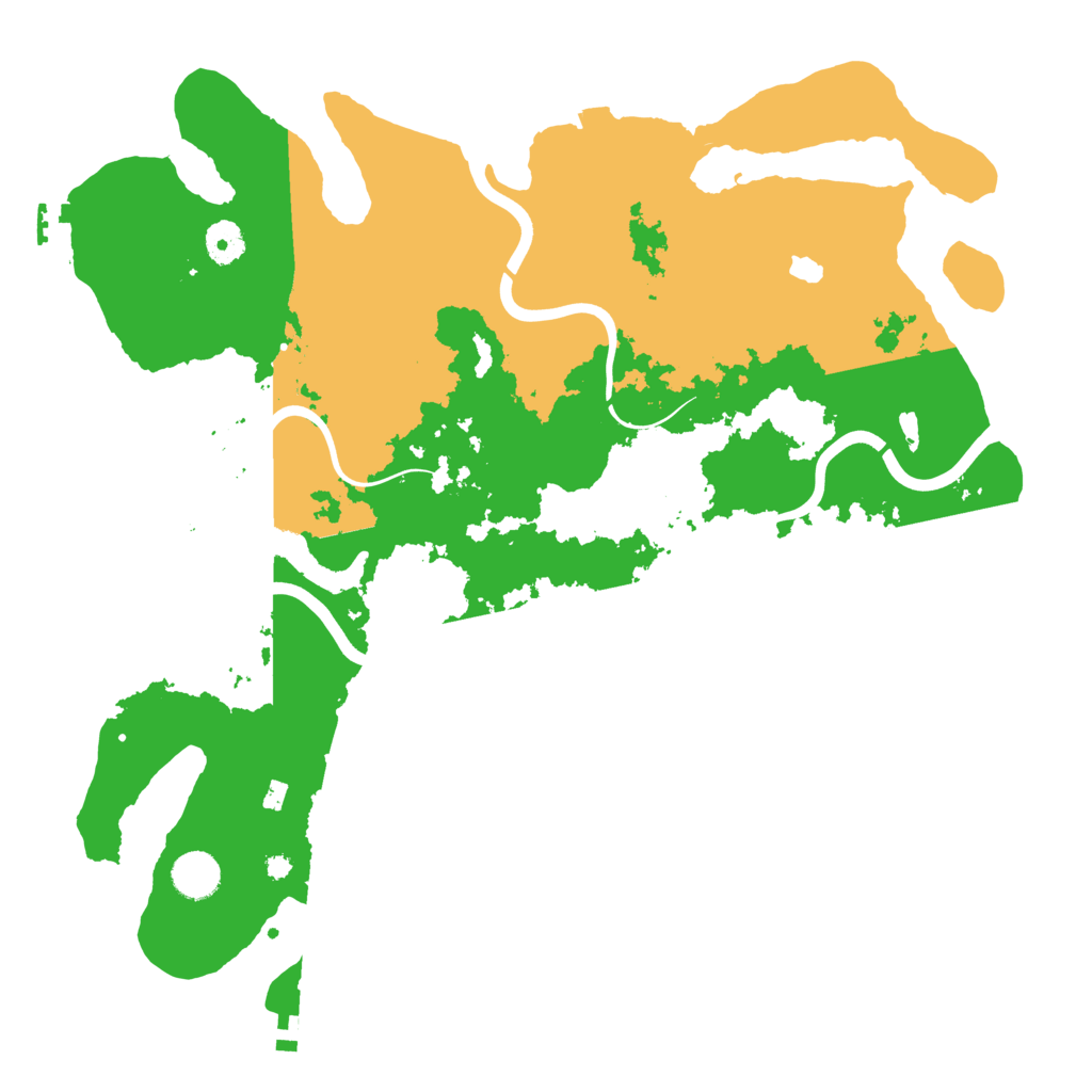 Biome Rust Map: Procedural Map, Size: 4000, Seed: 1843952257