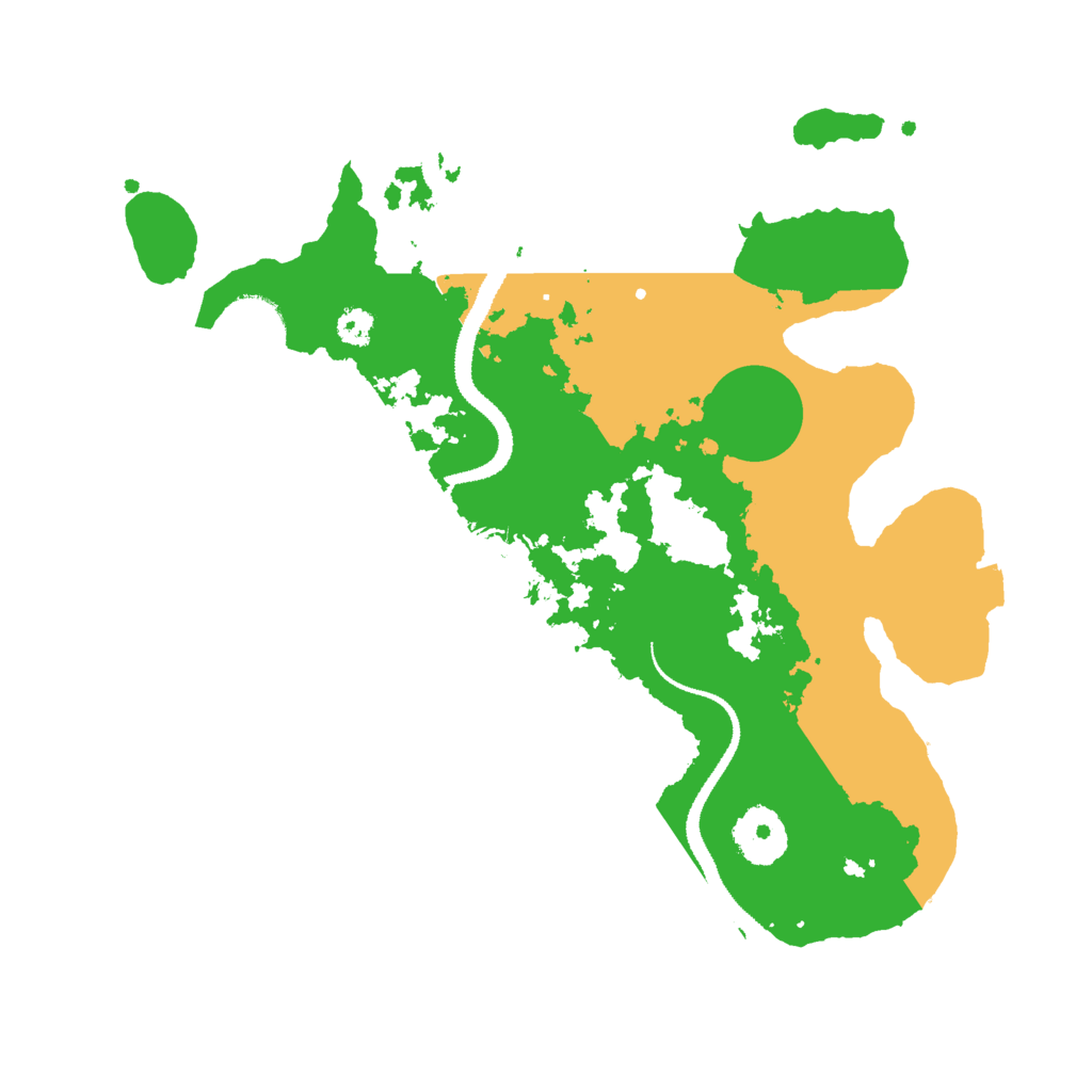 Biome Rust Map: Procedural Map, Size: 3000, Seed: 31094234