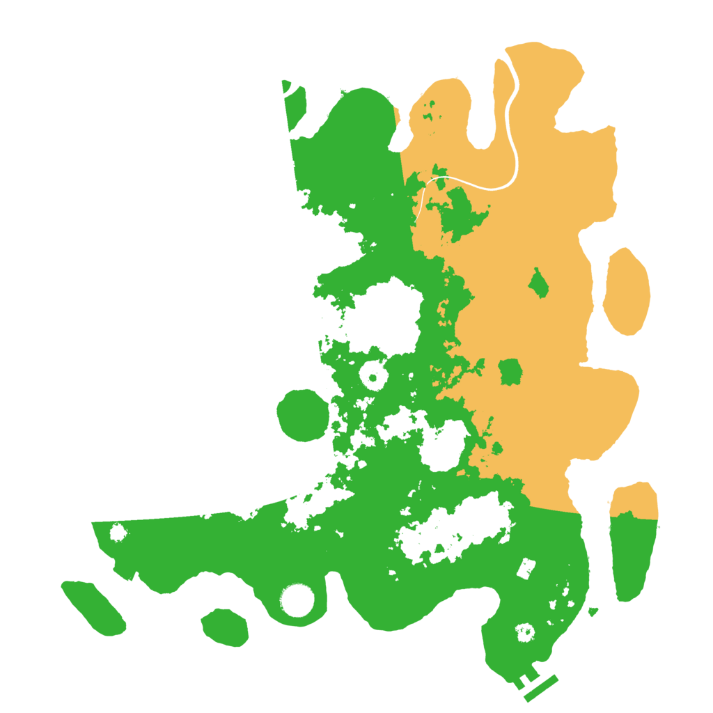 Biome Rust Map: Procedural Map, Size: 3750, Seed: 10200239