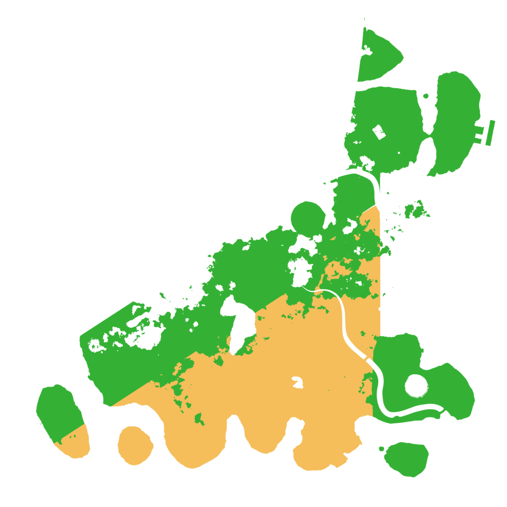 Biome Rust Map: Procedural Map, Size: 4000, Seed: 465092