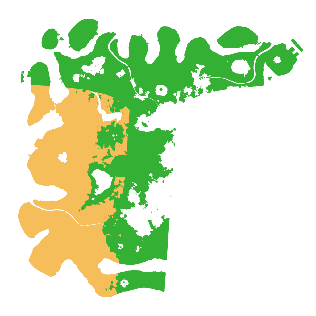 Biome Rust Map: Procedural Map, Size: 4050, Seed: 583755026