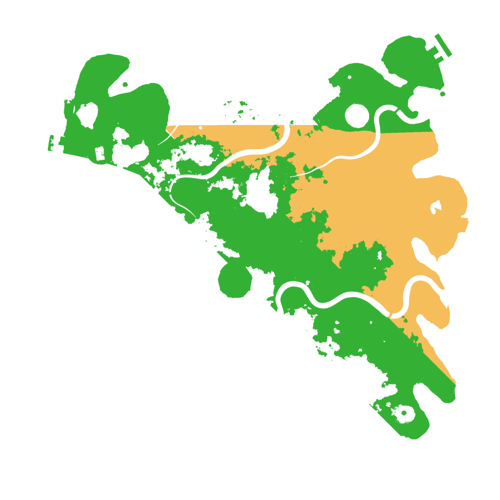 Biome Rust Map: Procedural Map, Size: 4000, Seed: 1399837509