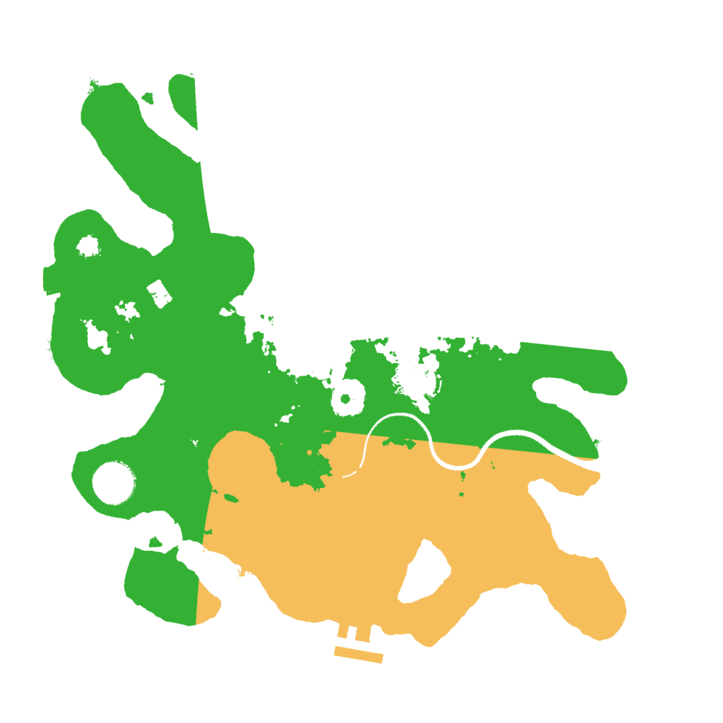 Biome Rust Map: Procedural Map, Size: 3000, Seed: 89737